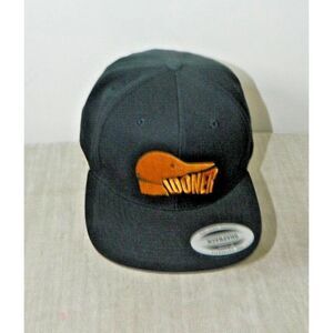 Looner Snapback Hat Duck Black Yellow‎
